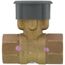 3/4" 2 Way Brass Threaded Control Ball Valve (4.3 Cv)
