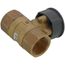 3/4" 2 Way Brass Threaded Control Ball Valve (4.3 Cv)