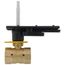 1-1/4" 2 Way Stainless Steel Threaded Control Ball Valve for DCA Actuator (25 Cv)