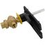 1/2" 3 Way Brass Threaded Control Ball Valve for DCA Actuator (2.4 Cv)