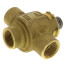 3/4" 3-Way Female NPT VC Valve Assembly (6.6 Cv)