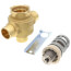 3/4" 3-Way Sweat VC Valve Assembly (5.9 Cv)
