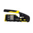 Ratcheting Cable Crimper/ Stripper/Cutter, for Pass-Thru
