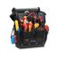 TP-XD BLACKOUT Zippered Compact Tool Pouch w/ Removable V-SWAP Panels (11" x 8" x 13-1/2")