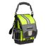 TP-LC Hi-Viz Compact Zippered Technician Tool Pouch, Yellow (11" x 7" x 12-1/2")