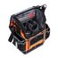 TP-LC Hi-Viz Compact Zippered Technician Tool Pouch, Orange (11" x 7" x 12-1/2")