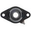 3/4" Normal Duty Air Handling 2-Bolt Flange Bearing w/ Setscrew Lock