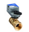 1-1/4" NPT 2-Way Brass Valve w/ VA9208 Floating On/Off Actuator (18.7 Cv)