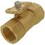 1" NPT 2-Way Stainless Steel Ball Valve (7.4 Cv)