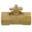 1" NPT 2-Way Stainless Steel Ball Valve (18.7 Cv)