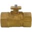 1-1/2" NPT 2-Way Stainless Steel Ball Valve (29.2 Cv)