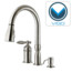 Undermount Stainless Steel Kitchen Sink wi/ Vigo VG02015 Faucet and Soap Dispenser