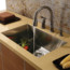 Undermount Stainless Steel Kitchen Sink wi/ Vigo VG02015 Faucet and Soap Dispenser