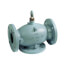 2-1/2" Three-way Flanged Diverting Valve w/ linear flow