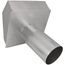 8" Aluminum Hood for Side Wall Vent Terminations