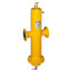 2-1/2" Spirovent Drain High Velocity Steel Air and Dirt Separators with removable head (Flanged)