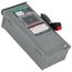 VisiPacT 30A Non-Fused Heavy Duty Safety Switch, 3 Pole, NEMA 3R Enclosure w/ Viewing Window (600VAC)