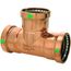 2-1/2" x 2" x 3/4" ProPress XL-C Copper Tee