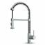 Edison Single Handle Pull-Down Sprayer Kitchen Faucet (Chrome), VG02001CH