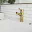 Noma Single Handle Bathroom Faucet (Matte Brushed Gold), VG01009MG