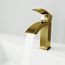 Satro Single Handle Bathroom Faucet (Matte Brushed Gold), VG01015MG