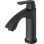 Penela Single Handle Bathroom Faucet (Matte Black), VG01028MB