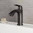 Penela Single Handle Bathroom Faucet (Matte Black), VG01028MB