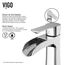 Paloma Single Handle Bathroom Faucet (Chrome), VG01041CH
