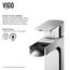 Ileana Single Handle Bathroom Faucet (Chrome), VG01042CH