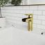 Ileana Single Handle Bathroom Faucet (Matte Brushed Gold), VG01042MG