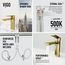 Davidson Single Handle Bathroom Faucet (Matte Brushed Gold), VG01043MG