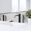 Madison Single Handle Bathroom Faucet (Brushed Nickel/Carbon Fiber), VG01044BN
