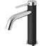 Madison Single Handle Bathroom Faucet (Chrome/Carbon Fiber), VG01044CH