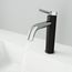 Madison Single Handle Bathroom Faucet (Chrome/Carbon Fiber), VG01044CH