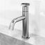 Ruxton Single Handle Bathroom Faucet, Top-Mounted Handle (Brushed Nickel), VG01050BN