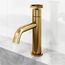 Ruxton Single Handle Bathroom Faucet, Top-Mounted Handle (Matte Brushed Gold), VG01050MG