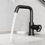 Ruxton Single Handle Bathroom Faucet, Side-Mounted Handle (Matte Black), VG01051MB