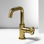 Ruxton Single Handle Bathroom Faucet, Side-Mounted Handle (Matte Brushed Gold), VG01051MG