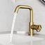 Ruxton Single Handle Bathroom Faucet, Side-Mounted Handle (Matte Brushed Gold), VG01051MG