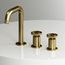 Cass Two Handle Widespread Bathroom Faucet (Matte Brushed Gold), VG01301MG