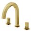 Hart Two Handle Bathroom Faucet (Matte Brushed Gold), VG01303MG