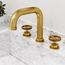 Hart Two Handle Widespread Bathroom Faucet (Matte Brushed Gold), VG01305MG