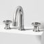 Wythe Two Handle Widespread Bathroom Faucet, Knob Handles (Brushed Nickel), VG01306BN