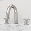 Wythe Two Handle Widespread Bathroom Faucet, Knob Handles (Brushed Nickel), VG01306BN