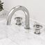 Wythe Two Handle Widespread Bathroom Faucet, Knob Handles (Brushed Nickel), VG01306BN