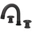 Wythe Two Handle Widespread Bathroom Faucet (Matte Black), VG01306MB
