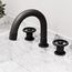 Wythe Two Handle Widespread Bathroom Faucet (Matte Black), VG01306MB
