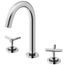 Jewel Two Handle Widespread Bathroom Faucet w/ Cross Handles (Handles in Chrome), VG01308CH