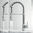 Edison Single Handle Pull-Down Sprayer Kitchen Faucet (Chrome), VG02001CH