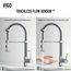 Edison Single Handle Pull-Down Sprayer Kitchen Faucet w/ Touchless Sensor (Chrome), VG02001CHS